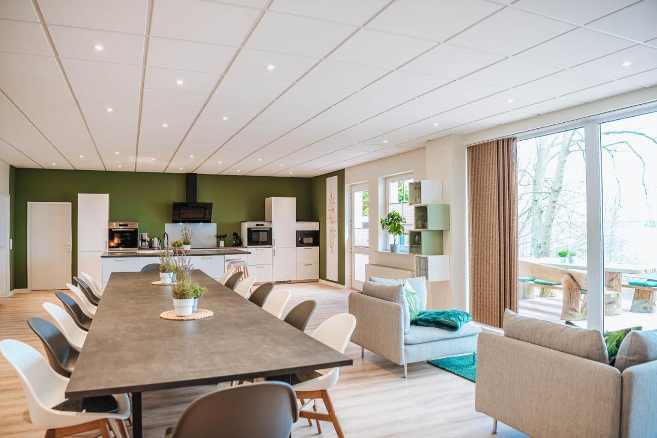 Xxl Ferienhaus Goldberger See - Sauna - 16 Personen Εξωτερικό φωτογραφία